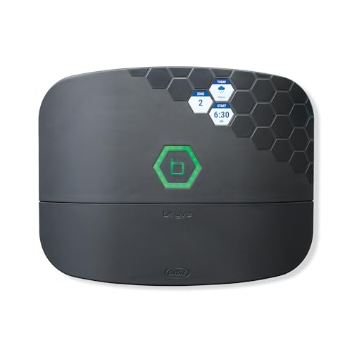Orbit 57985 B-hyve XR Smart 8-Zonen Indoor/Outdoor Sprinkler-Controller, kompatibel mit Alexa, Anthrazit von Orbit