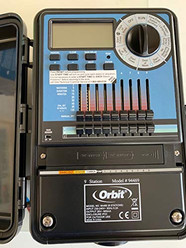 Orbit 94469 - 9 Station Steuergerät Für Innenanlage-Aussen - Schieberegler Orbit 94469 - 9 Station Steuergerät Für Innenanlage-Aussen - Schieberegler von Orbit