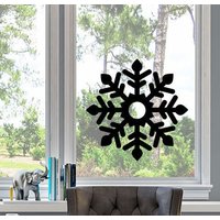 Fensterdecal Weihnachten | Einfach Aufzutragen Schneekugel Zauberhafte Sticker Aufkleber| Weihnachtsaufkleber Fensterdekoration von OrcaDesignsStore