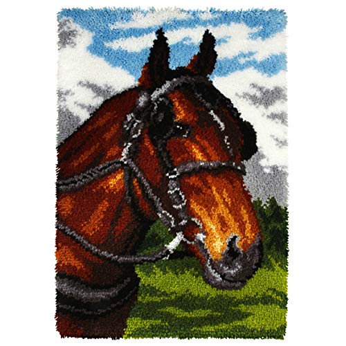 Verriegelungshakensatz: Teppich: Horse Verriegelungshakensatz: Teppich: Horse von Orchidea