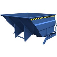 Eichinger® Kippbehälter extragroß und massiv, 2500 kg, 5000 Liter, enzianblau von Eichinger®