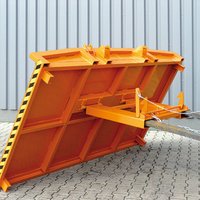 Eichinger® Sammelplattform, LxB 4000x1790 mm, reinorange von Eichinger®