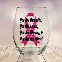Personalisiertes Krebs Stemless Weinglas 20, 5 Oz - Namenszusatz Optional von OrdinaryWithATwist