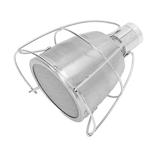 Oreb Kulinarischer Fackelaufsatz aus Edelstahl, Tragbarer Broiler, Rauchfreier, Schmelzender Kochbrenner, Doppelter Backgitter-Fackelaufsatz Zum Anbraten von Schmelzendem Steak, Grillen von Oreb