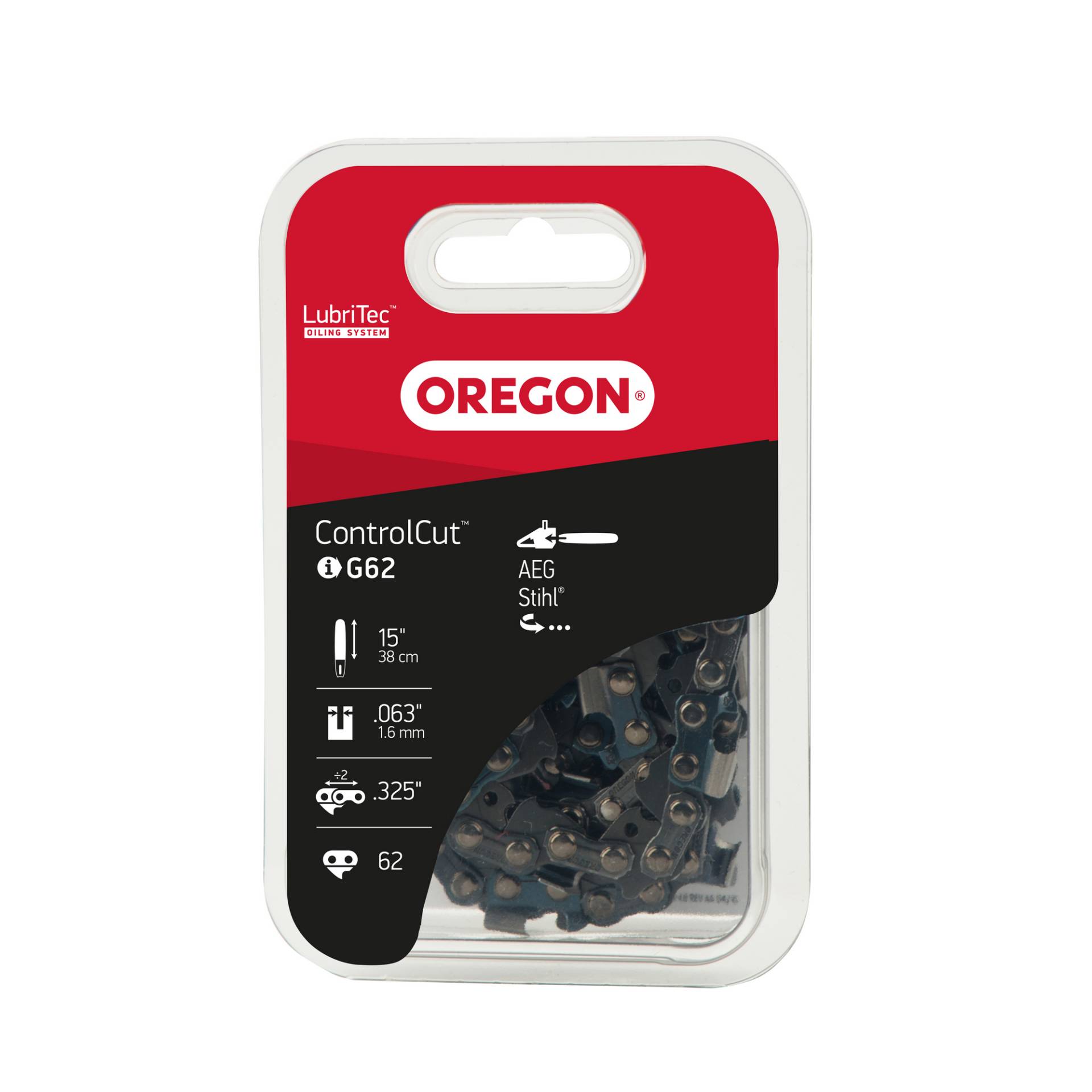 Oregon® Sägekette 0,325", 1,6 mm, 62 Glieder von Oregon®