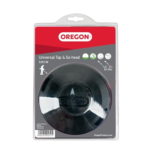 Oregon Universal-Fadenkopf Tap & Go, geeignet für die meisten Freischneider/Rasentrimmer mit geradem Schaft bis zu 33cc Oregon Universal-Fadenkopf Tap & Go, geeignet für die meisten Freischneider/Rasentrimmer mit geradem Schaft bis zu 33cc von Oregon