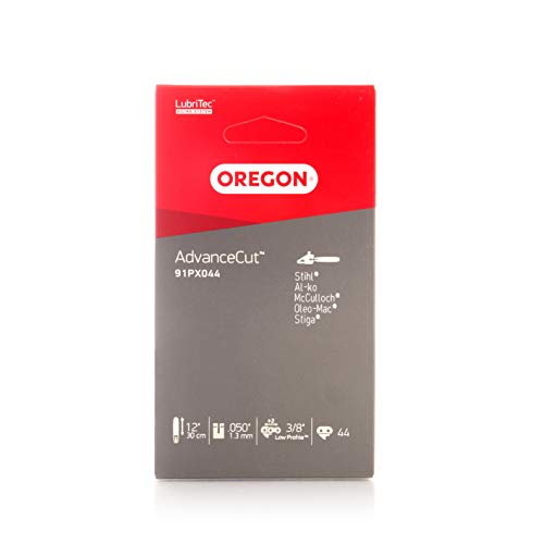 Oregon AdvanceCut 91PX Sägekette passend für 30 cm Gardol, Hurricane, Stihl Motorsägen, 44 Treibglieder von Oregon