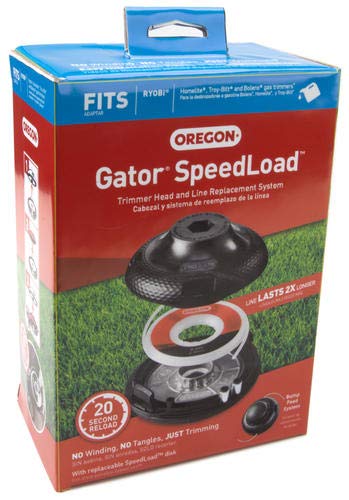 Oregon Gator SpeedLoad Ersatzsystem für Trimmerkopf und Schnur, 2,4 mm, 24-200 W von Oregon