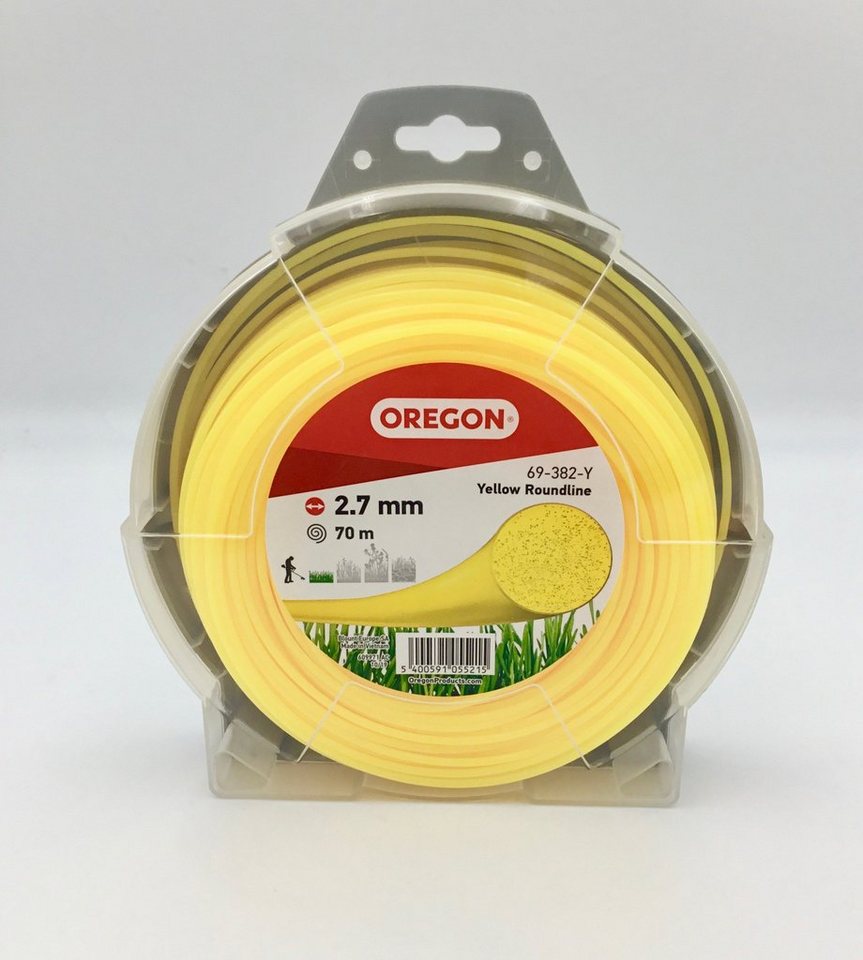 Oregon Trimmerfaden Mähfaden Roundline - 2,7 mm x 70 m (69-382-Y) von Oregon