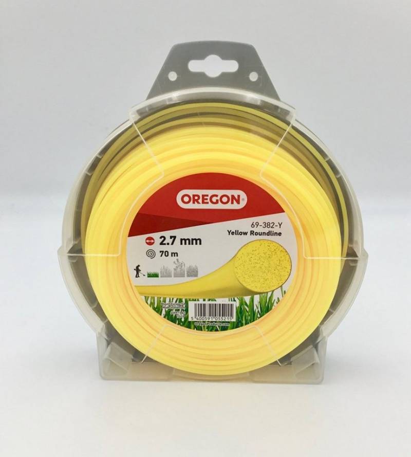 Oregon Trimmerfaden Mähfaden Roundline - 2,7 mm x 70 m (69-382-Y) von Oregon