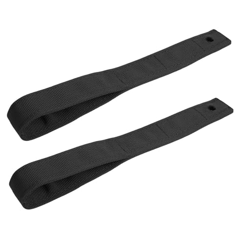 Oreilet 2 PCs UTV-Türgriff Pull-Gurtgürtel, Oxford-Stofftürgriff Zugang Geben Schutzstil Austausch für Maverick X3 X3 Maxa Alle Modelle 2017-2025 (BLACK) von Oreilet