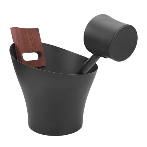 Oreilet 5L Aluminium Sauna Eimer und Kögelset, Sauna -Eimer mit Langen Grifflöffel, Spa Duschbadzubehör Kit für Badezimmer Saunen & Dampfbäder Oreilet 5L Aluminium Sauna Eimer und Kögelset, Sauna -Eimer mit Langen Grifflöffel, Spa Duschbadzubehör Kit für Badezimmer Saunen & Dampfbäder von Oreilet