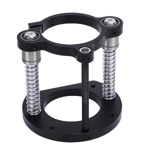 Oreilet Aluminiumlegierungs-Router-Basis, Edelstahl 2 Kiefer Klemmroutertisch-Basis für 64-66 Mm Kleine Trimmmaschinenschlitzschiebung von Oreilet