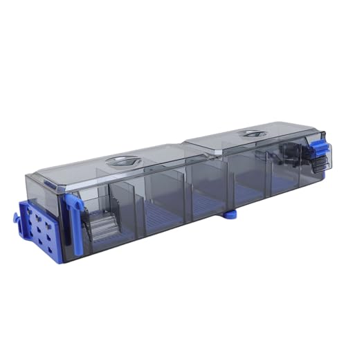 Oreilet Aquariumfilter, Doppelte Suspension Wasserfall Fischtankfilter Professionell an der Progressiven Filtration für 130 L Tank, Erhöhen Sauerstoffspiegel für Anfänger (EU-Stecker 220V) von Oreilet
