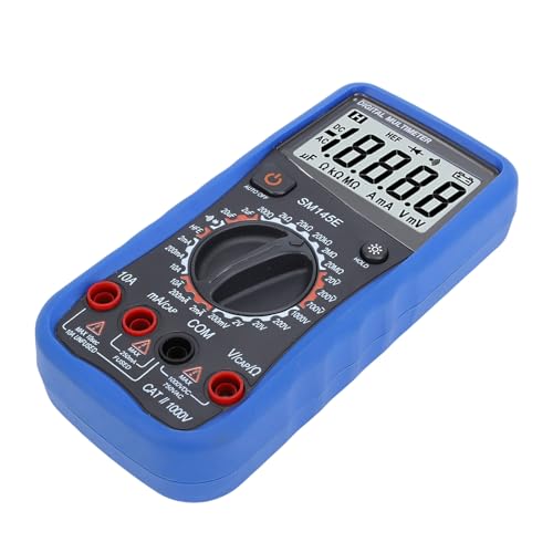 Oreilet Digitaler Multimeter -Tester, Intelligenter Wiederaufladbarer Voltmeter mit Speichertasche, 4,5 -stelliges LCD Display, 5 Zeit Multi Sorte Tester mit Einstellbarem Ständer für die Verwendung Oreilet Digitaler Multimeter -Tester, Intelligenter Wiederaufladbarer Voltmeter mit Speichertasche, 4,5 -stelliges LCD Display, 5 Zeit Multi Sorte Tester mit Einstellbarem Ständer für die Verwendung von Oreilet