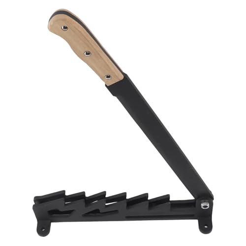 Oreilet Holzsplitter mit Wandmontage, Hochkohlenstoff Stahl Littersplitter für Brennholz, Manueller Hackblock mit Sicherheitsring Zum Aufteilen von Holz für Camping Im Innenbereich von Oreilet