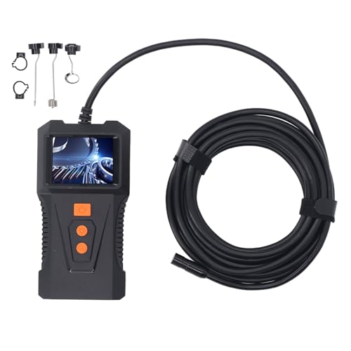 Oreilet Industrielle Inspektion Kamera, 2in HD -Bildschirm BoresCope Abwasserkamera Endoskopinspektionskamera für Automobile, Technische Wartung, Zuhause, 5m Kabel 8mm Objektiv Oreilet Industrielle Inspektion Kamera, 2in HD -Bildschirm BoresCope Abwasserkamera Endoskopinspektionskamera für Automobile, Technische Wartung, Zuhause, 5m Kabel 8mm Objektiv von Oreilet
