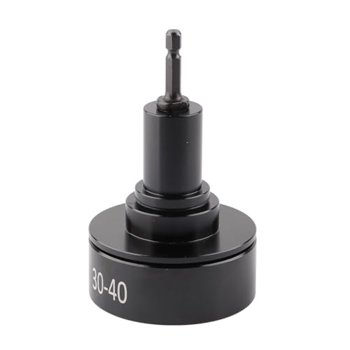 Oreilet Kackmaschinenbit-Metallanschluss, Gummidichtung, 30-40-mm-Durchmesser Elektrisches Cappenbit, Sehr Einfach zu Bedienen, Ideal für eine Breite Anwendung von Oreilet