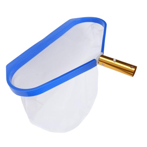 Oreilet Pool -Skimmer -Netz, Schwimmbadblatt -Skimmer Netto -Kopfreiniger, Schwimmblatt -Rechenreinigungswerkzeug Feines Mesh Neting Müllsack Korb Zum Entfernen von Blättern von Oreilet