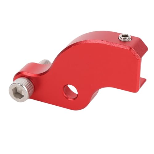 Oreilet Verbesserter Schaltneutral Ausrüstungs Assist für Touring Softail 2018+, Langlebige Professionelle Al6063 Motorrad Neutralschichthilfshalterungshalterung mit CNC Bearbeitet (Rot) von Oreilet