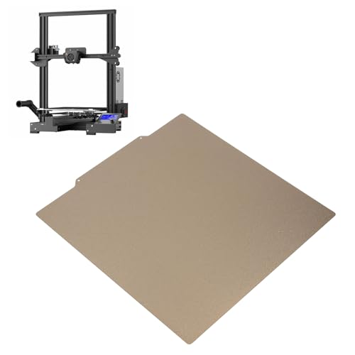 PEI -Build -Platte 320x310mm, Einseitige Abnehmbare PEI -Druckplattform für 3D -Drucker Ender 3 Maximale NEO Cr 10 V2 V3 Sovol SV04 Plus von Oreilet