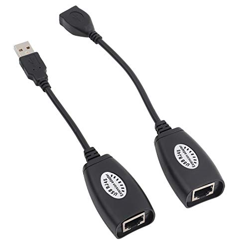 USB 2.0 Bis RJ45 Ethernet Extender -Adapterkabel, über Cat5 Cat6 -Kabel für die Tastatur des Druckers, LAN -Kabel -Kabel -Erweiterungsnetzwerkadapter USB 2.0 Bis RJ45 Ethernet Extender -Adapterkabel, über Cat5 Cat6 -Kabel für die Tastatur des Druckers, LAN -Kabel -Kabel -Erweiterungsnetzwerkadapter von Oreilet