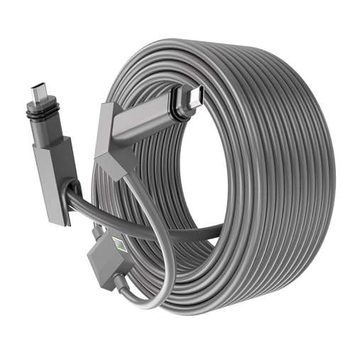 für Gen 2 15 M/50 FT Kabel mit Weiblichem RJ45 Ethernet Adapter, Satelliten Ersatzkabel, Netzwerkverbindungskabel, Kabelverlängerungskabel für V2 von Oreilet