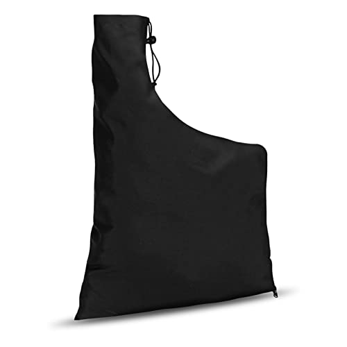 Laubsauger Auffangbeutel 60x44cm Schwarz Laubbläserbeutel tauschen Wasserdicht Oxford Laubgebläse Ersatz Auffangsack Laubsaugerbeutel mit Reißverschluss für Garten Rasen Laubsauger Laubbläser von Orenge