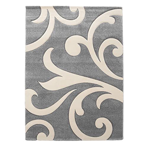 Oresteluchetta Badteppich/Bettvorleger Davies Grey von Oresteluchetta