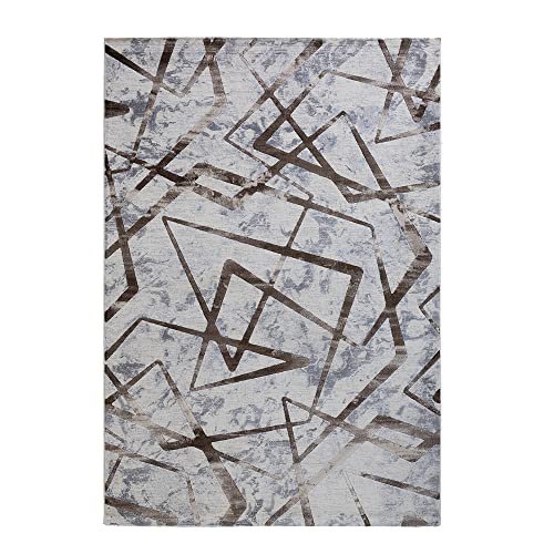 Oresteluchetta Badteppich/Bettvorleger Serie HISA Brown 09 von Oresteluchetta
