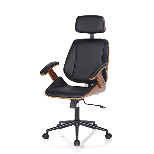 Oresteluchetta Chefsessel Michigan HIGH Dark Wood von Oresteluchetta