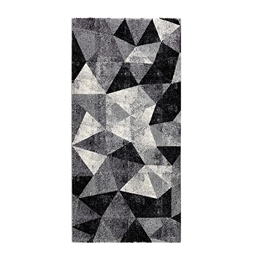 Oresteluchetta Carpet Lane Serie SAM Grey Black 02 von Oresteluchetta