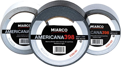 Orework 367183 American Band, 50 mm x 10 m, Silber von miarco
