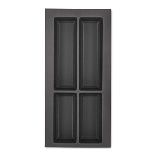 Orga-Box VII Design Besteckeinsatz basaltgrau 226 x 474 mm Schubladeneinsatz für Siematic Warendorf KH Küchen uvm. mit 30er Korpus von Orga-Box