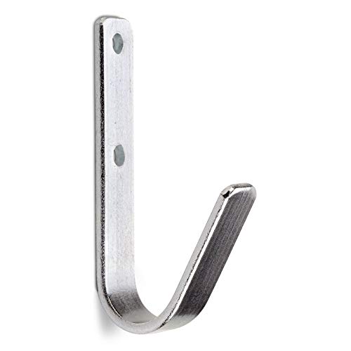 4 x OrgaTech Universalhaken flach 83 x 35 mm Gerätehalter Montagehaken Allzweckhaken von OrgaTech