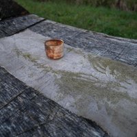 Altartuch Handgemachte Tarottuch Leinen Teeläufer Chabu von Organiccloth