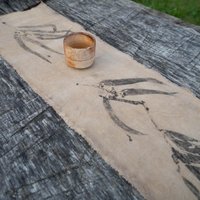 Teetischdecke Chabu Für Gongfu Cha Handgefärbte Teezeremonie Leinen Läufer Wabi Sabi Geschenk Teetischdecke Chabu Für Gongfu Cha Handgefärbte Teezeremonie Leinen Läufer Wabi Sabi Geschenk von Organiccloth