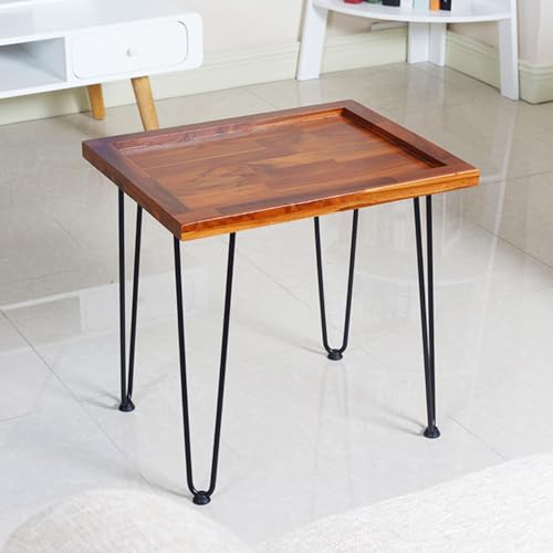 Organizedlife Mahagoni Beistelltisch rechteckig, 56x45x53 cm, Massivholz Beistelltisch für den Innen- und Außenbereich, Kleiner Couchtisch für Wohnzimmer, Schlafzimmer und Hinterhof Organizedlife Mahagoni Beistelltisch rechteckig, 56x45x53 cm, Massivholz Beistelltisch für den Innen- und Außenbereich, Kleiner Couchtisch für Wohnzimmer, Schlafzimmer und Hinterhof von Organizedlife