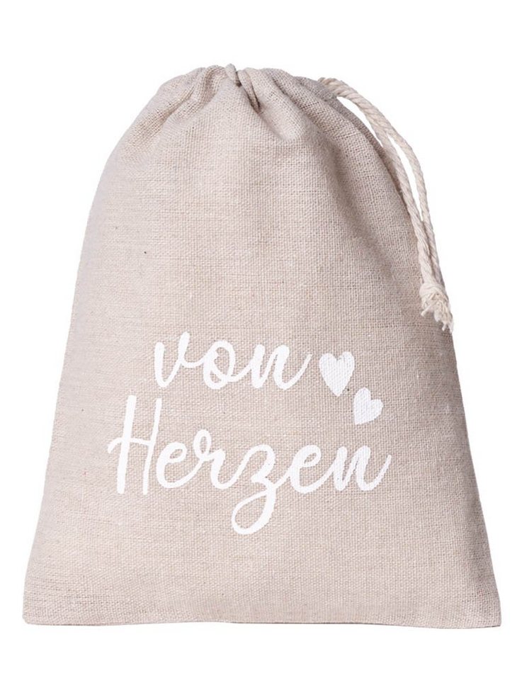 Organzabeutel24 Geschenkbox 3 Geschenkbeutel, Leinensäckchen mit Gruß - 21x17 cm - Text nach Wahl, lebensmittelgeeignet Organzabeutel24 Geschenkbox 3 Geschenkbeutel, Leinensäckchen mit Gruß - 21x17 cm - Text nach Wahl, lebensmittelgeeignet von Organzabeutel24