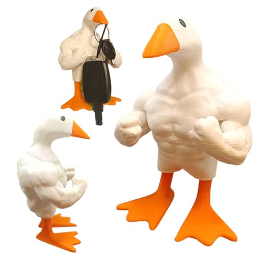 Lustiger magnetischer Schlüsselhalter Muskuläre Ente Niedliche Buff-Ente Statue Ornament Magnetische Gänseente Schlüsselhalter Muskelente Harz Figur Magnetische Gans Statue Halter für Schlüssel Brille Lustiger magnetischer Schlüsselhalter Muskuläre Ente Niedliche Buff-Ente Statue Ornament Magnetische Gänseente Schlüsselhalter Muskelente Harz Figur Magnetische Gans Statue Halter für Schlüssel Brille von Orgonite
