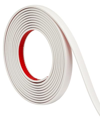 Orgthin Selbstklebende Zierleiste flexible PVC – 3m Kantenschutz & Abdeckleiste für Wand, Decke, Möbel, Spiegel & Backsplash, Weiß Orgthin Selbstklebende Zierleiste flexible PVC – 3m Kantenschutz & Abdeckleiste für Wand, Decke, Möbel, Spiegel & Backsplash, Weiß von Orgthin