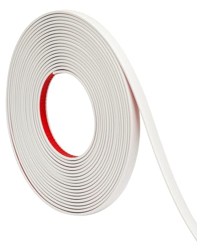 Orgthin Selbstklebende Zierleiste flexible PVC – 8m Kantenschutz & Abdeckleiste für Wand, Decke, Möbel, Spiegel & Backsplash, Weiß Orgthin Selbstklebende Zierleiste flexible PVC – 8m Kantenschutz & Abdeckleiste für Wand, Decke, Möbel, Spiegel & Backsplash, Weiß von Orgthin