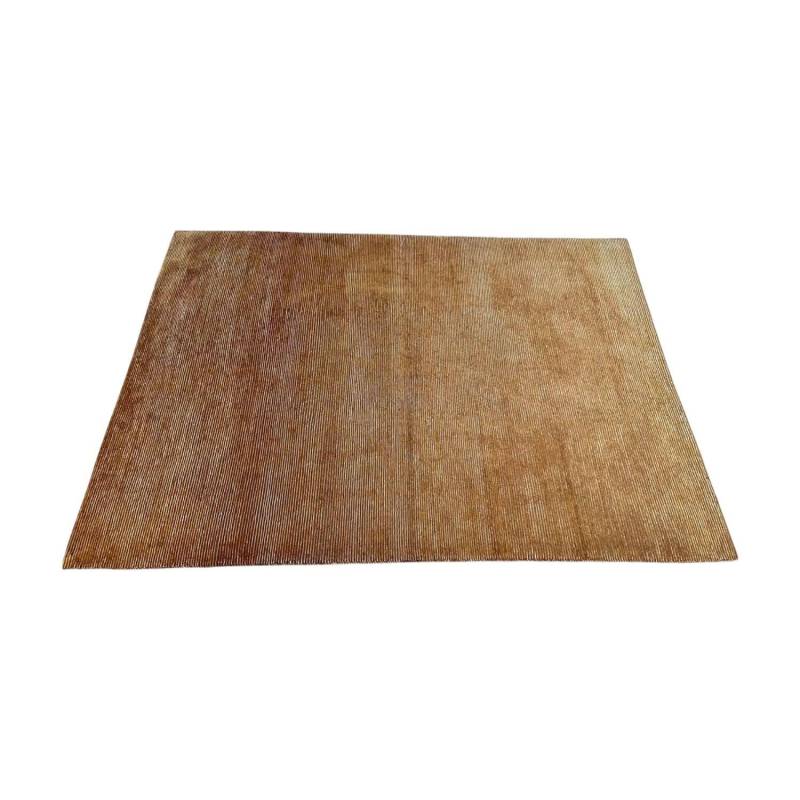 Orientteppich 238x172 Wolle Und Seide Gold Handgeknüpft von Orienta Design