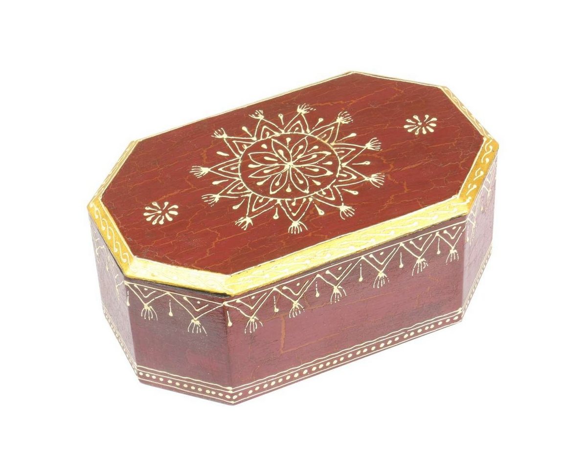 Oriental Galerie Aufbewahrungsbox Truhe Schatulle Indien bemalt TUG-011 Klein von Oriental Galerie