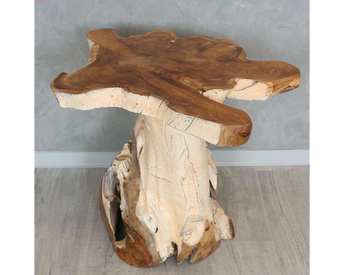 Oriental Galerie Couchtisch Teak Wurzel Tische Unikat 60 cm Nr. 2 von Oriental Galerie