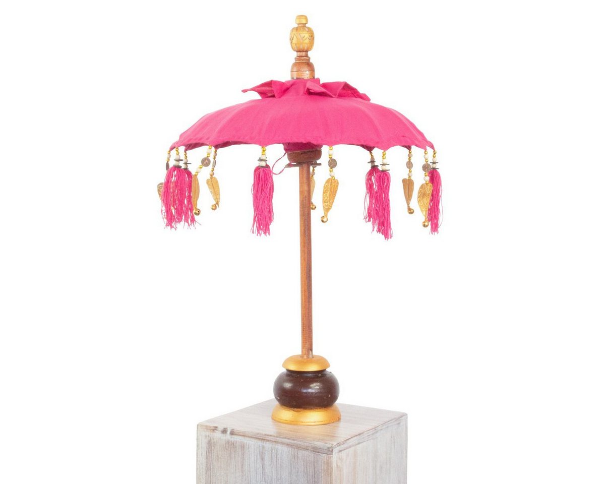 Oriental Galerie Sonnenschirm Kleiner Tischschirm aus Indonesien Pink Gold Oriental Galerie Sonnenschirm Kleiner Tischschirm aus Indonesien Pink Gold von Oriental Galerie