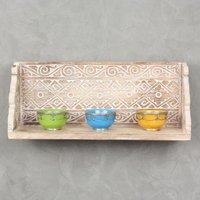 Wandregal Wandbrett Küchenregal Hängeregal Vintage Landhaus Shabby Chic Regal Panel Beidseitig Verwendbar 60 cm Breit Weiß Wandregal Wandbrett Küchenregal Hängeregal Vintage Landhaus Shabby Chic Regal Panel Beidseitig Verwendbar 60 cm Breit Weiß von OrientalGalerie