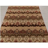 6x9 Teppich Handgemachte Wolle Ikat Design #2075 | 180x275 cms von OrientalLooms