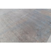 9 X 12 Grau Blau Wohnzimmer Teppich | Abstrakter Distressed Style Handgemachter Wolle Echtseide #872 | 275X365 cms von OrientalLooms