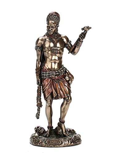 Eshu Figur Gott Messager und Yoruba-Güterschutz, Antik-Line, Höhe 22 cm von Origen